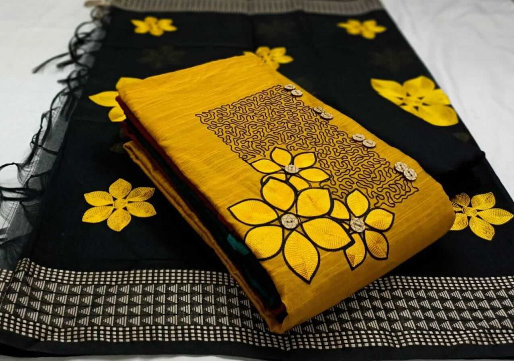 Fc Slub Silk Vol 1 Designer South Silk Dress Materials  Catalog