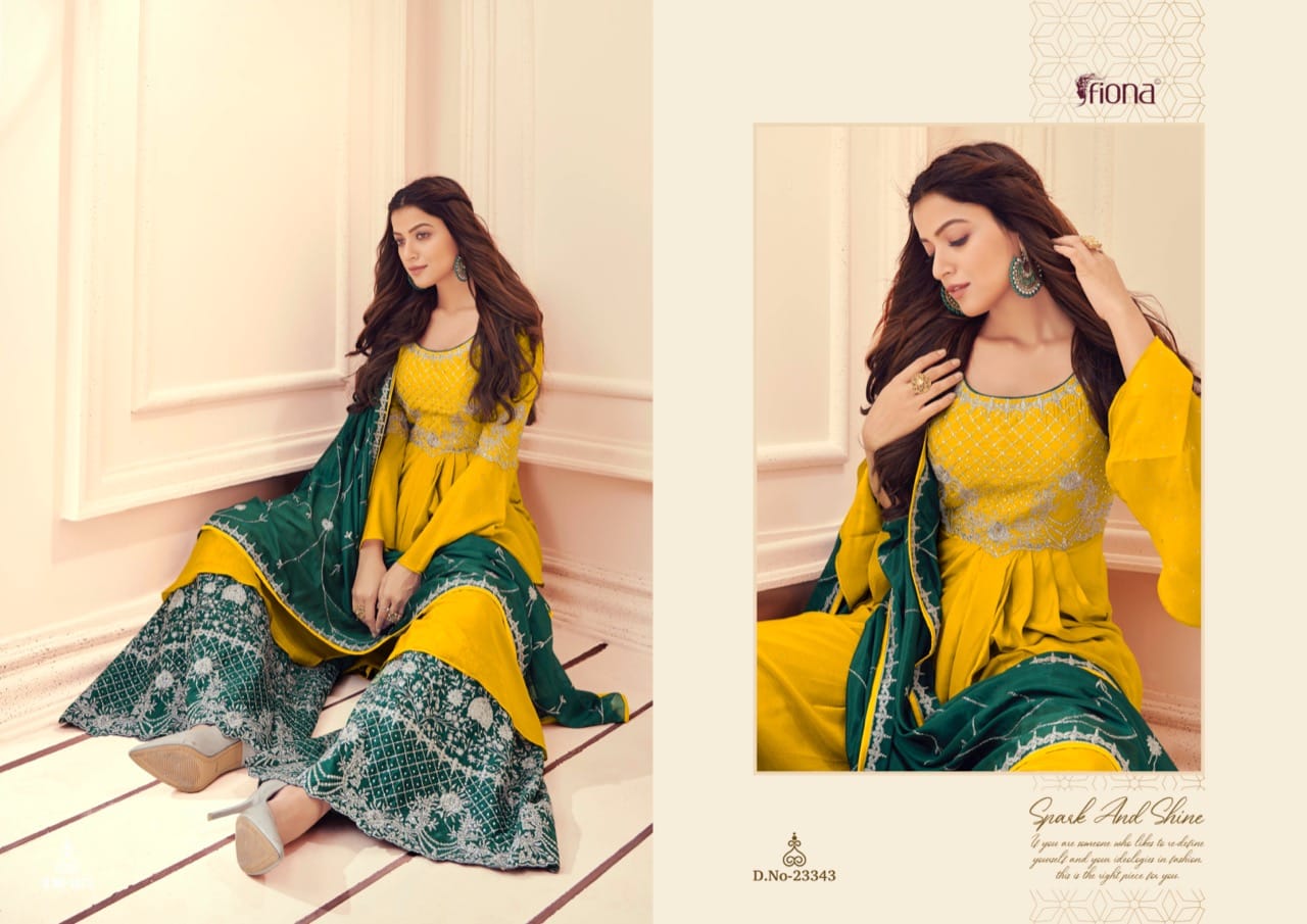 Fiona Manyata Festive Wear Designer Salwar Kameez Catalog