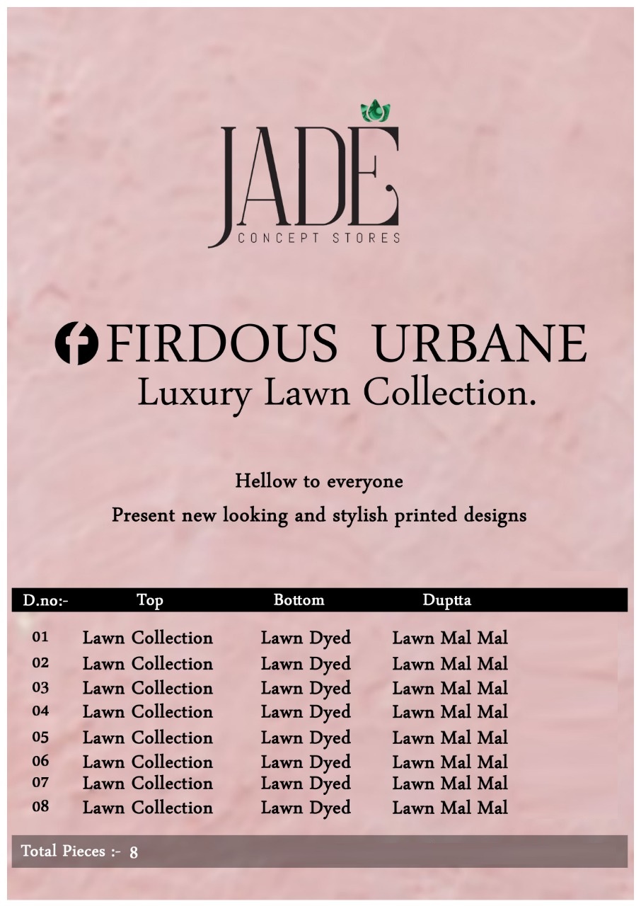 Firdous Urbane Luxury Lawn Cotton Catalog  Buy  Bulk Buy Wholesale Pakistani Salwar Kameez