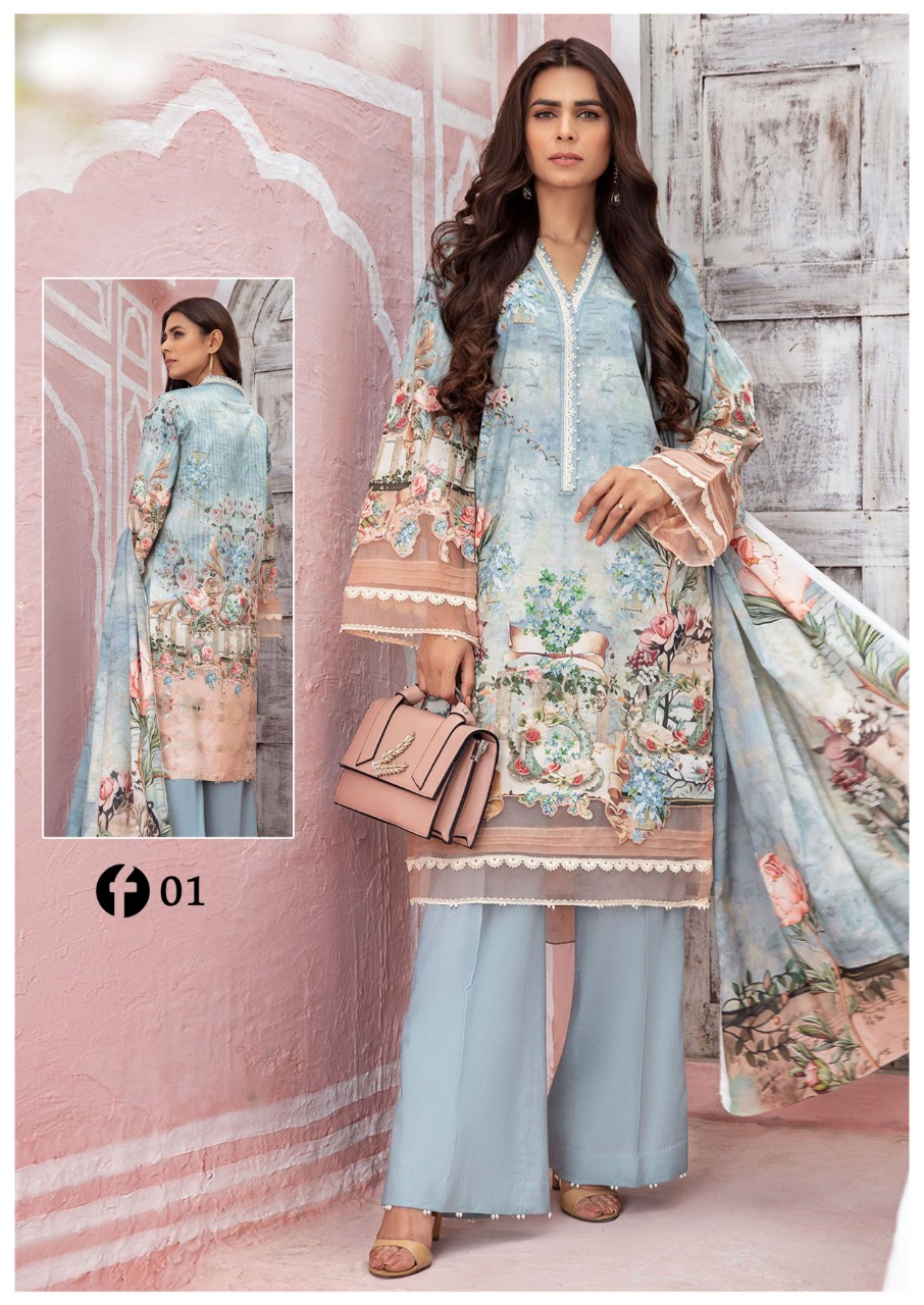 Firdous Urbane Luxury Lawn Cotton Catalog  Buy  Bulk Buy Wholesale Pakistani Salwar Kameez