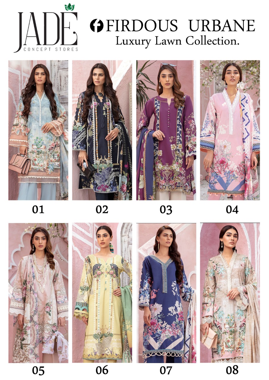 Firdous Urbane Luxury Lawn Cotton Catalog  Buy  Bulk Buy Wholesale Pakistani Salwar Kameez