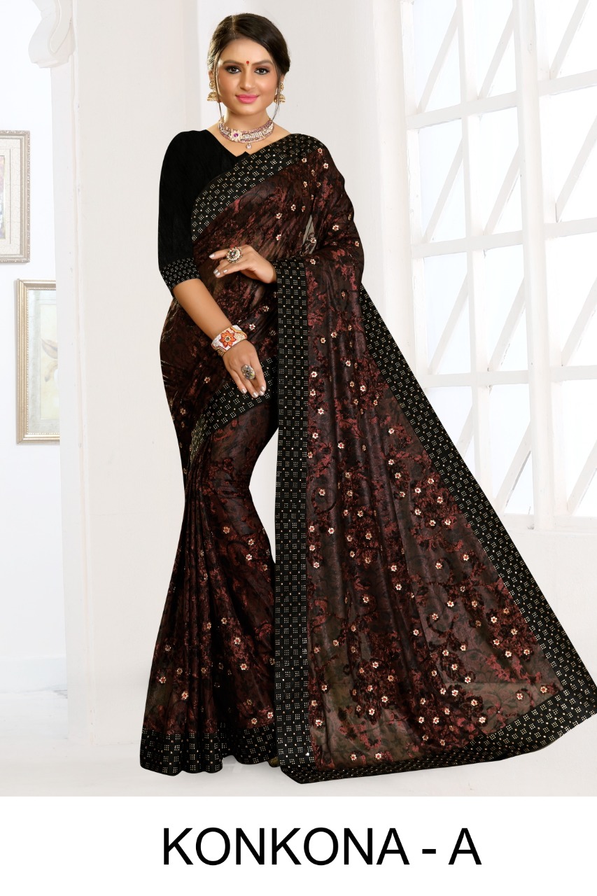 Ranjna Konkona Fastive Were Designer Saree Collection