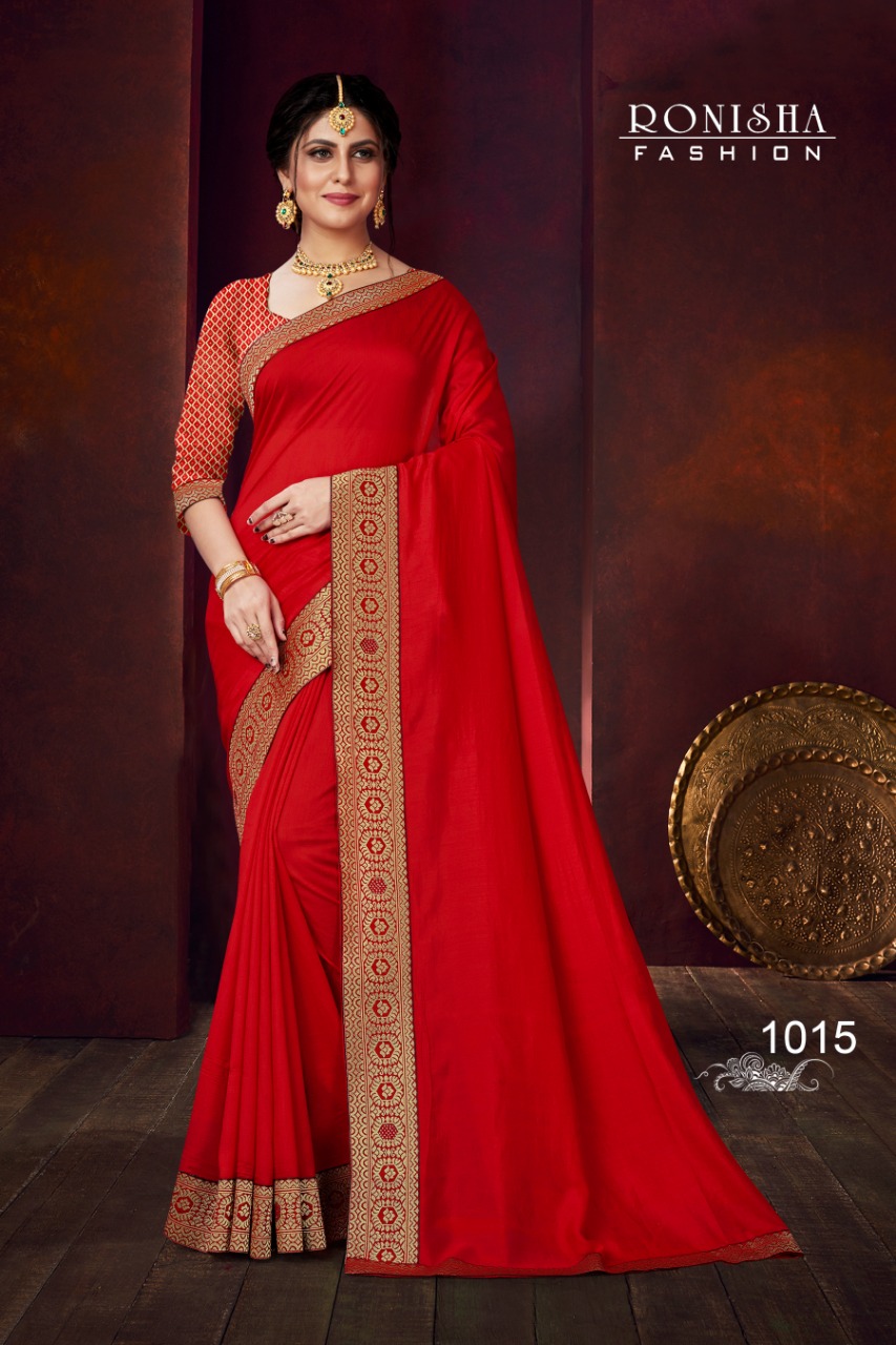 Ranjna Crispy Fancy Border Blouse Beautiful Saree Collection