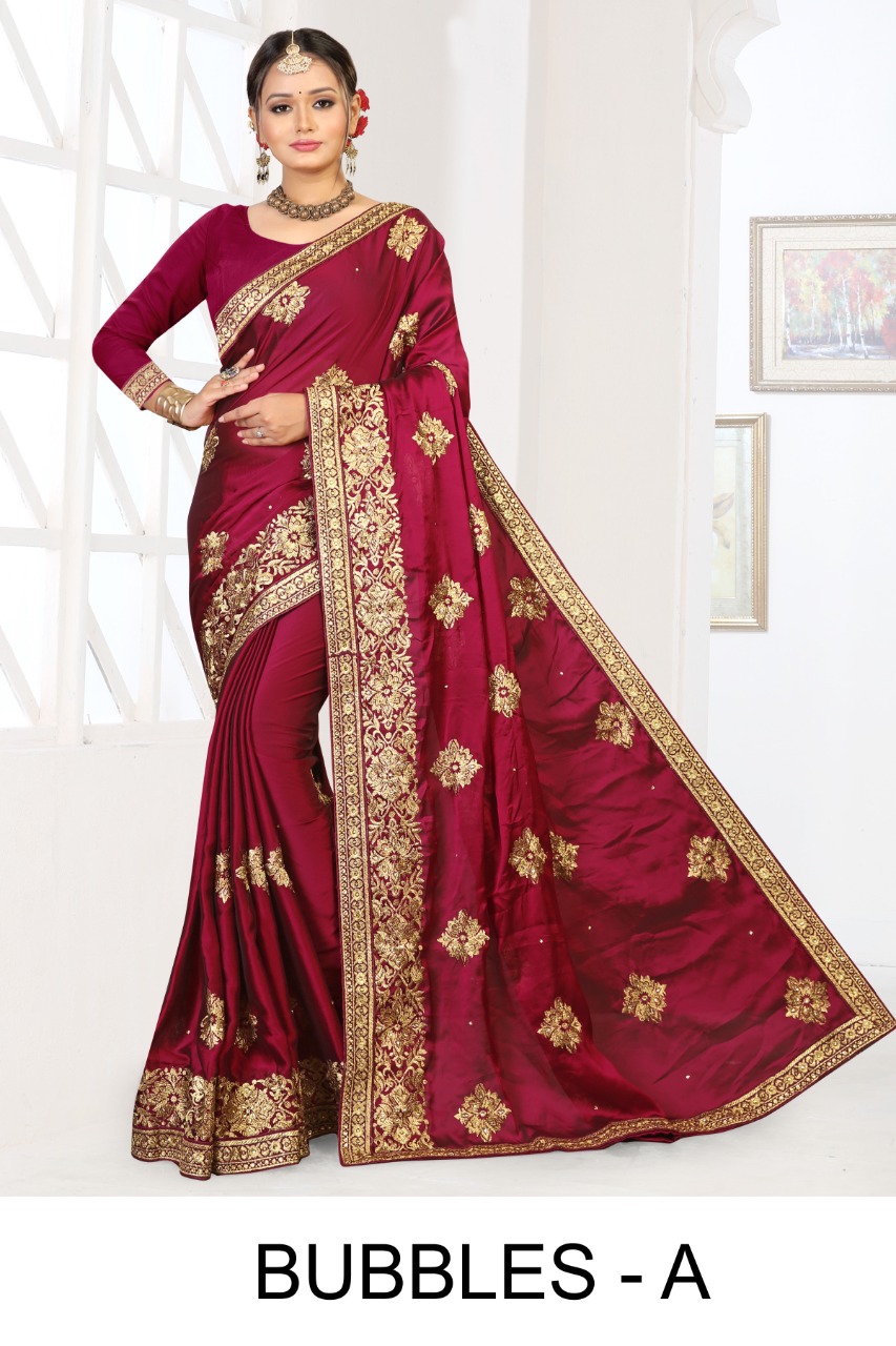 Ranjna Bubbles Fastive Wear Traditional Saree Collection