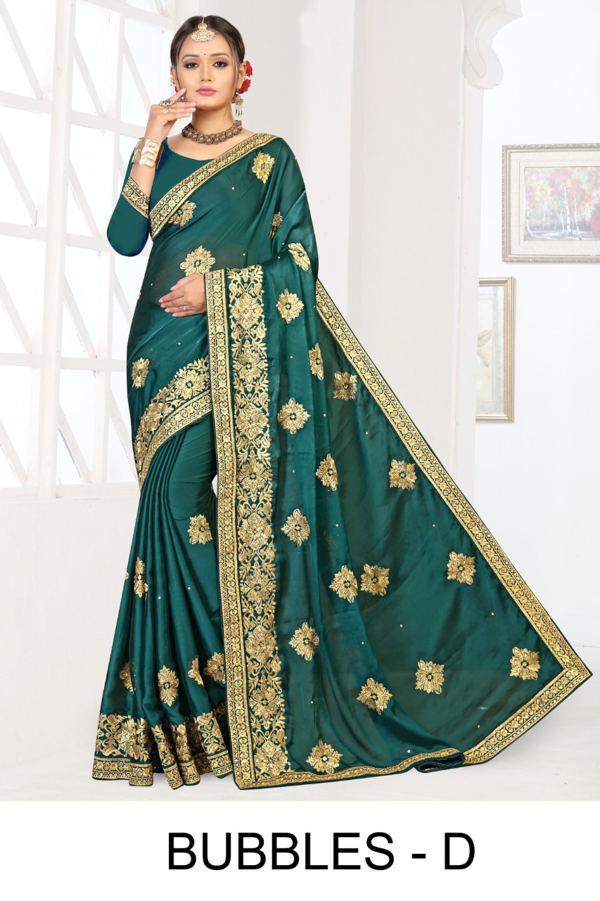Ranjna Bubbles Fastive Wear Traditional Saree Collection