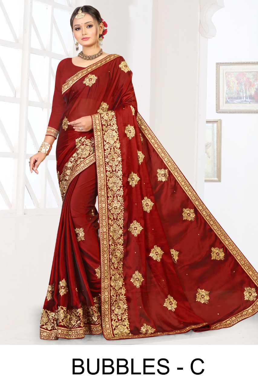 Ranjna Bubbles Fastive Wear Traditional Saree Collection