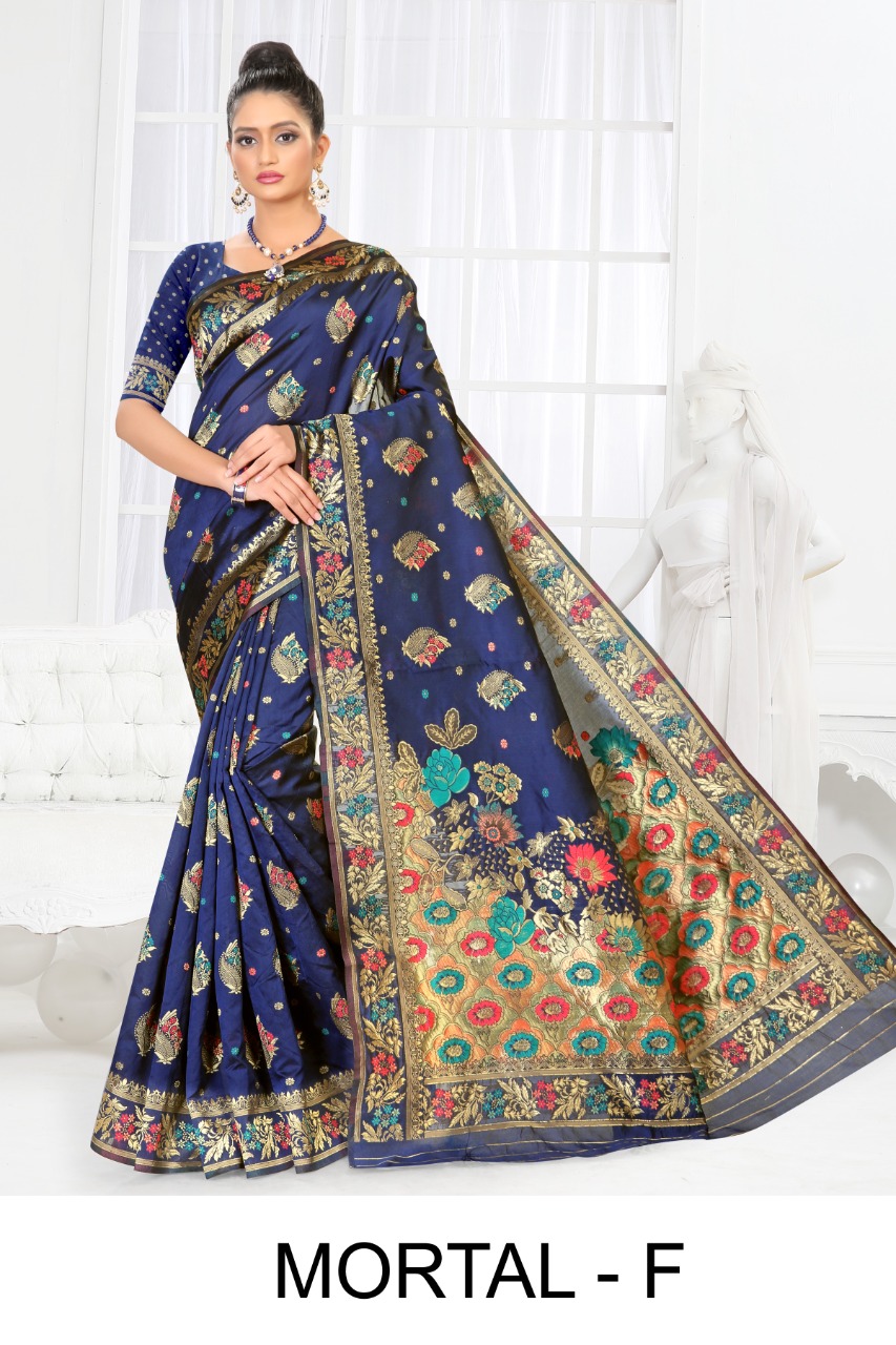 Ranjna Mortal Casual Wear Silk Saree  Amazing Collection
