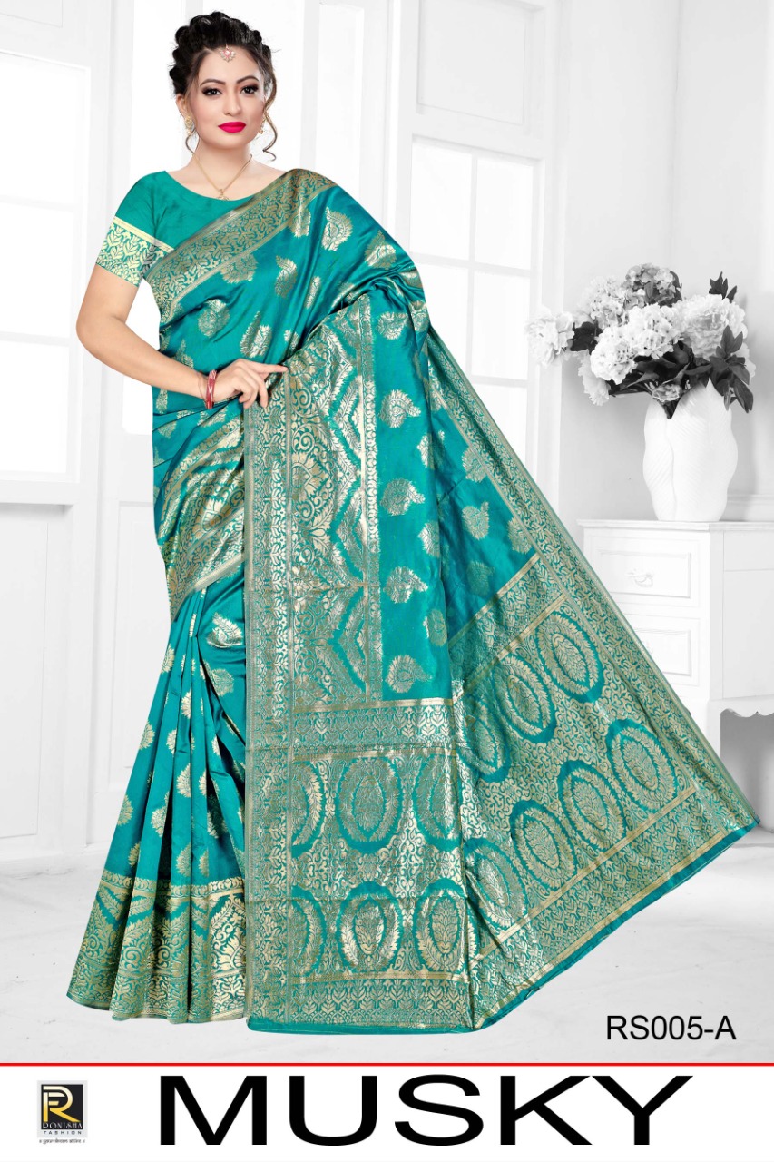 Ranjna Musky Ethnik Wear Silk Saree Collection Online Wholesale
