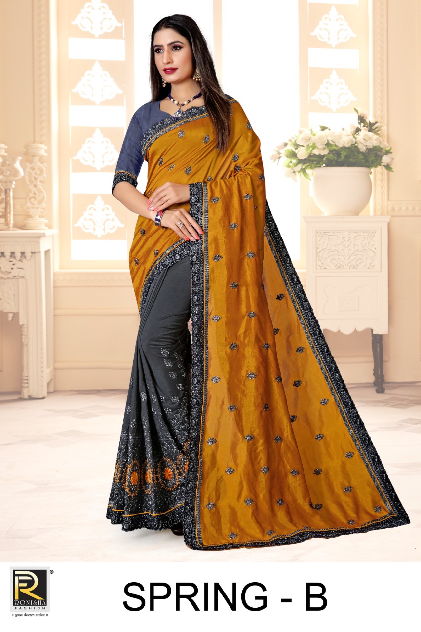 Ranjna Spring Indian Traditional Wear Latest Saree Collection