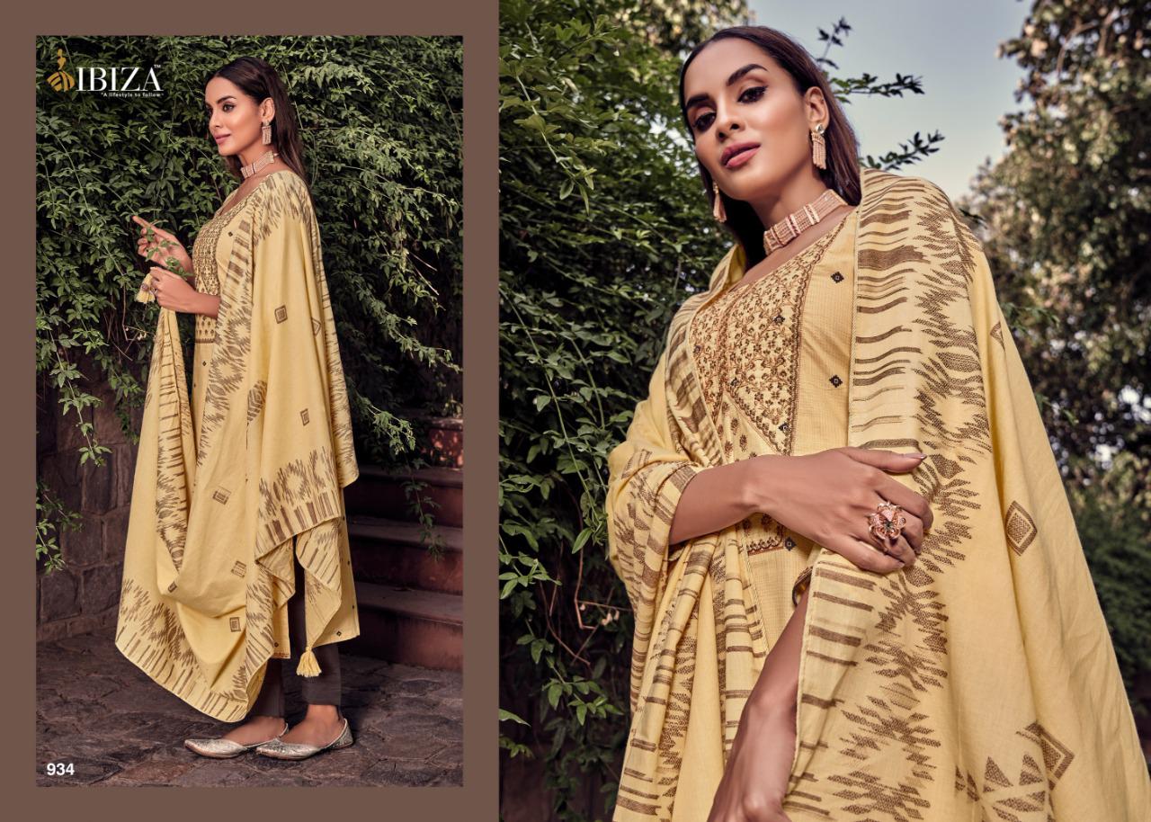 Ibiza Charmer Fancy Wear Lawn Cotton Dress Material Catalog