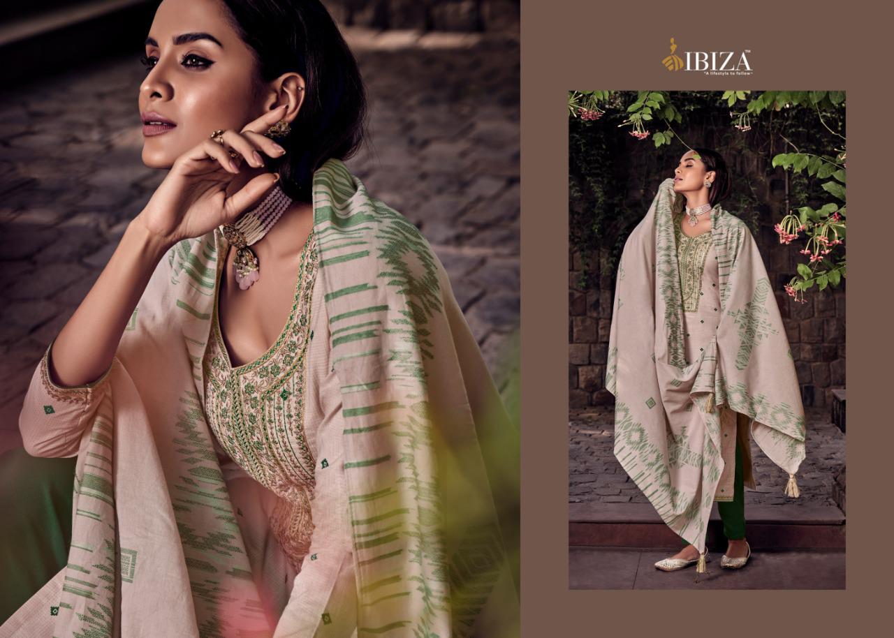 Ibiza Charmer Fancy Wear Lawn Cotton Dress Material Catalog