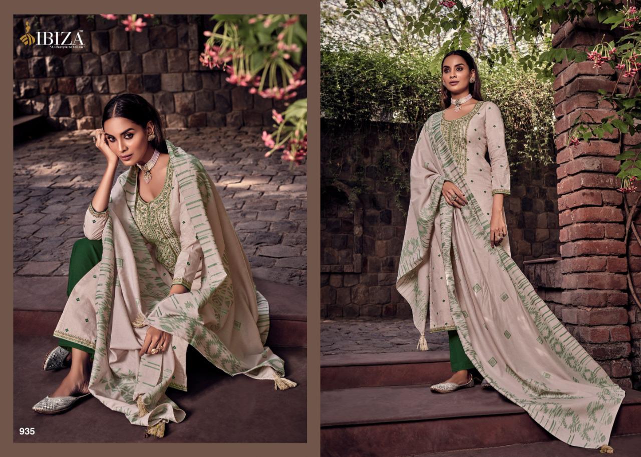 Ibiza Charmer Fancy Wear Lawn Cotton Dress Material Catalog