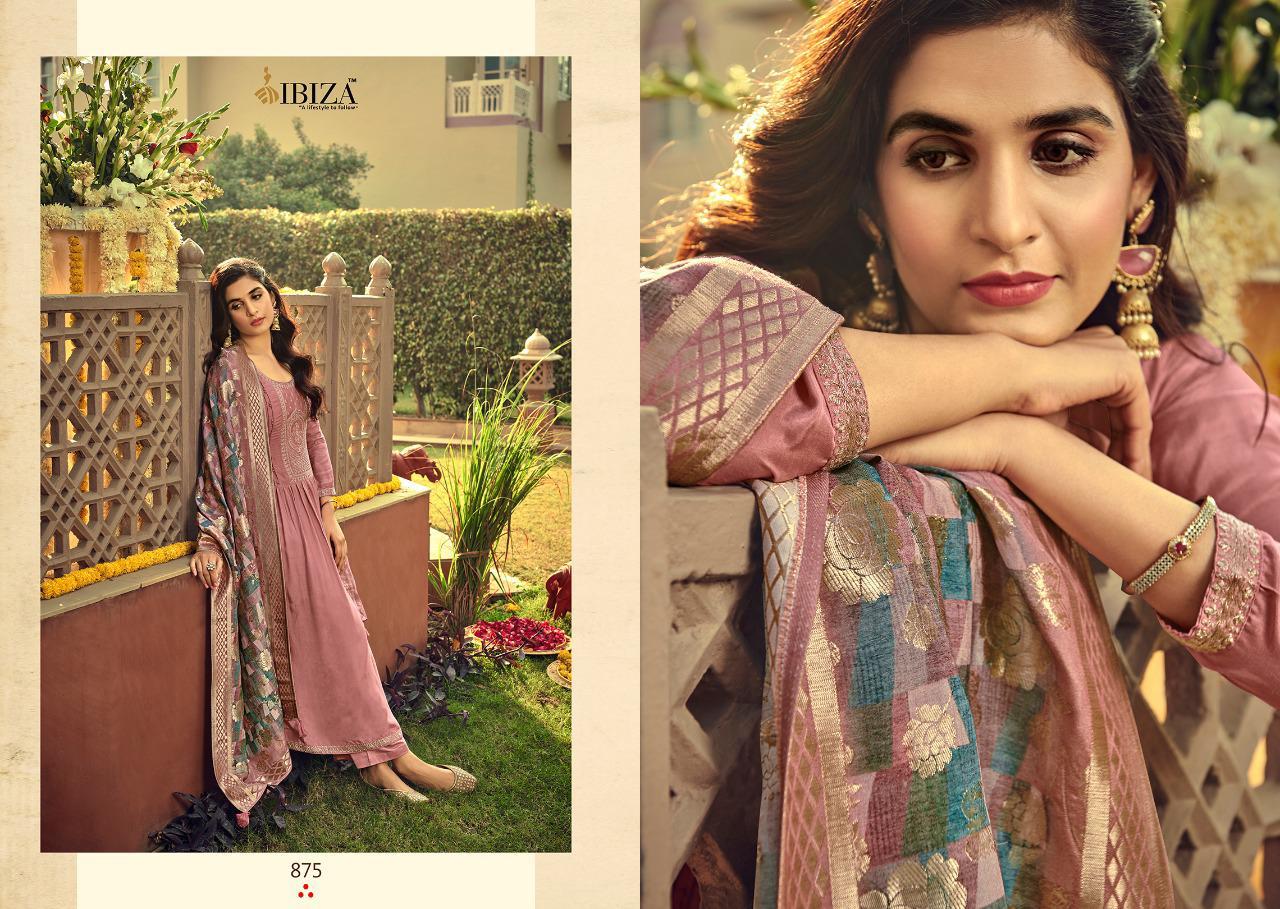 Ibiza Palak Muslin Salwar Suit Buy Ladies Suits Manufacturers