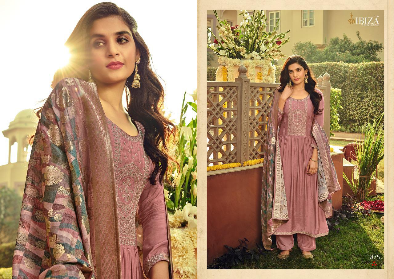 Ibiza Palak Muslin Salwar Suit Buy Ladies Suits Manufacturers