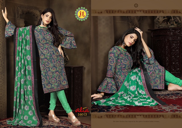 Jt Alia Vol 16 Regular Wear Bandhani Printed Cotton  Catlaog