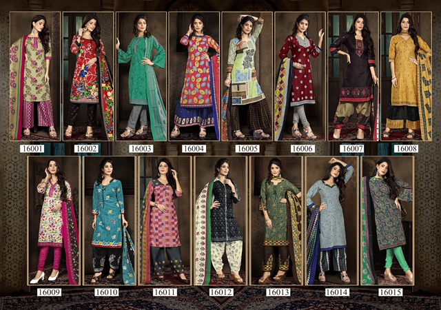 Jt Alia Vol 16 Regular Wear Bandhani Printed Cotton  Catlaog