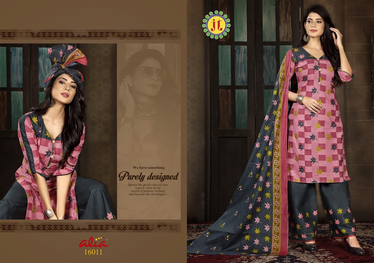 Jt Alia Vol 16 Regular Wear Bandhani Printed Cotton  Catlaog