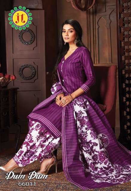 Jt Dum-dum Vol-66 Cotton Dress Material Catalog