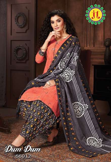 Jt Dum-dum Vol-66 Cotton Dress Material Catalog