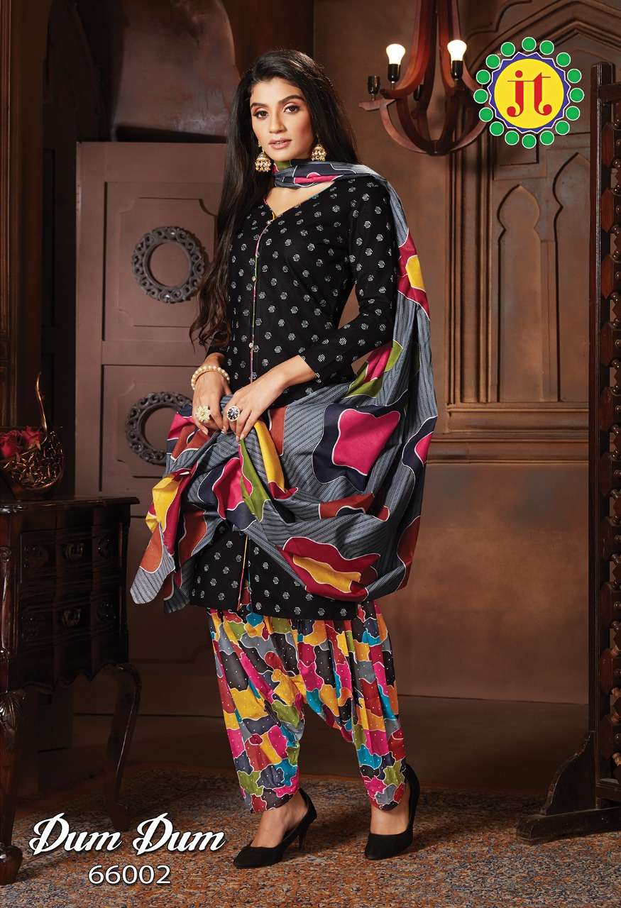 Jt Dum-dum Vol-66 Cotton Dress Material Catalog
