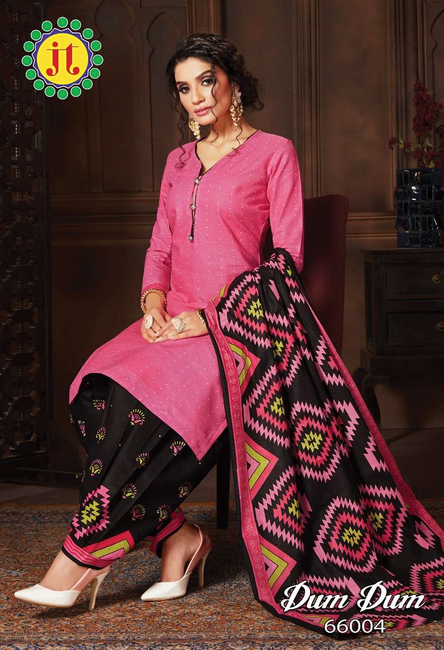 Jt Dum-dum Vol-66 Cotton Dress Material Catalog