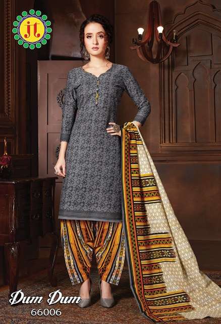 Jt Dum-dum Vol-66 Cotton Dress Material Catalog