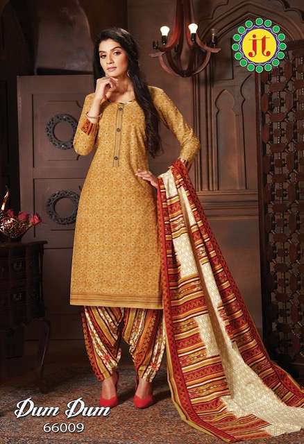 Jt Dum-dum Vol-66 Cotton Dress Material Catalog