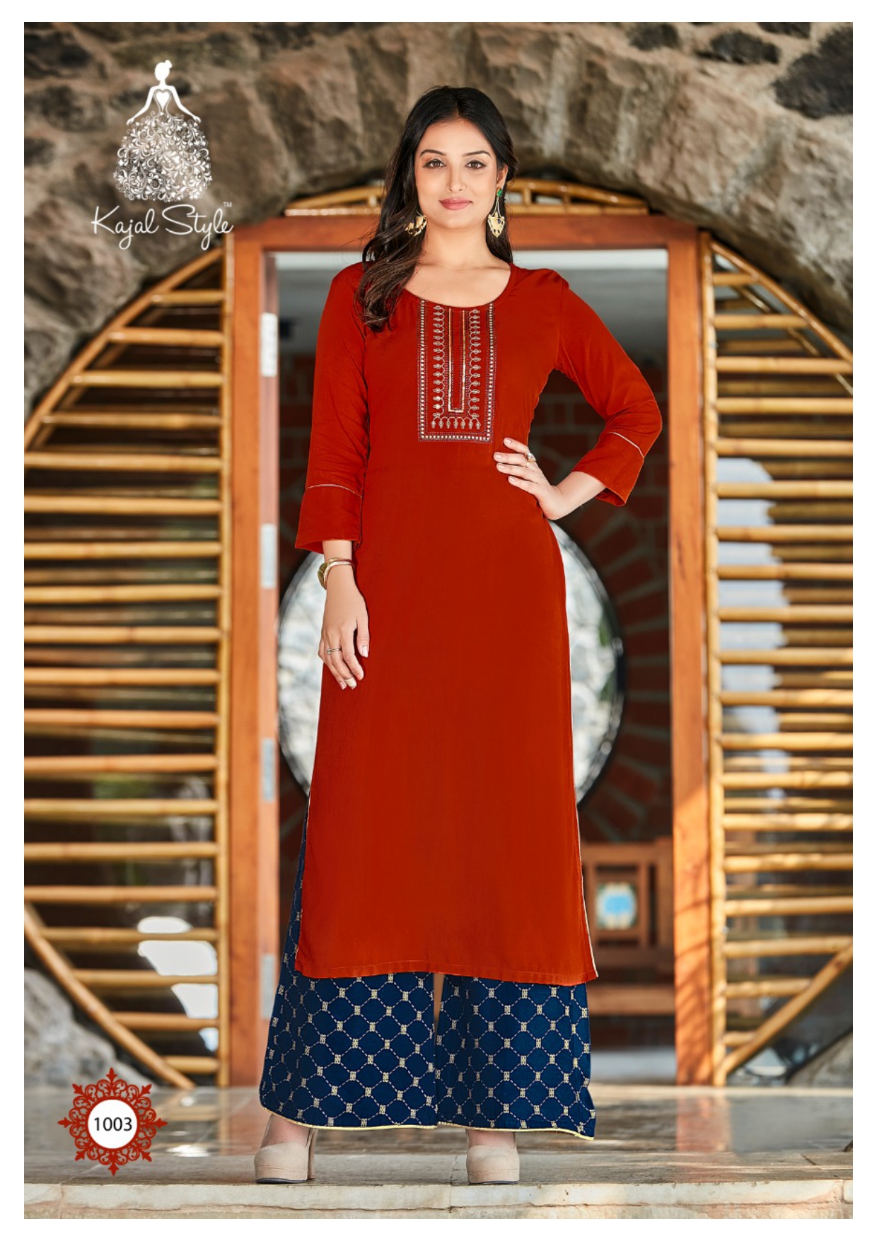 Kajal Style Fashion Diva  Vol 1 Rayon Fancy Embroidery Work With Classy Prints   Catalog