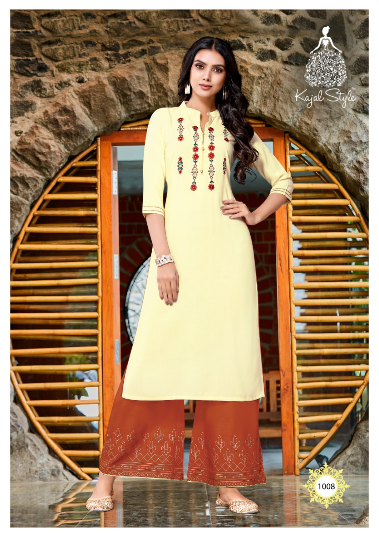 Kajal Style Fashion Diva  Vol 1 Rayon Fancy Embroidery Work With Classy Prints   Catalog