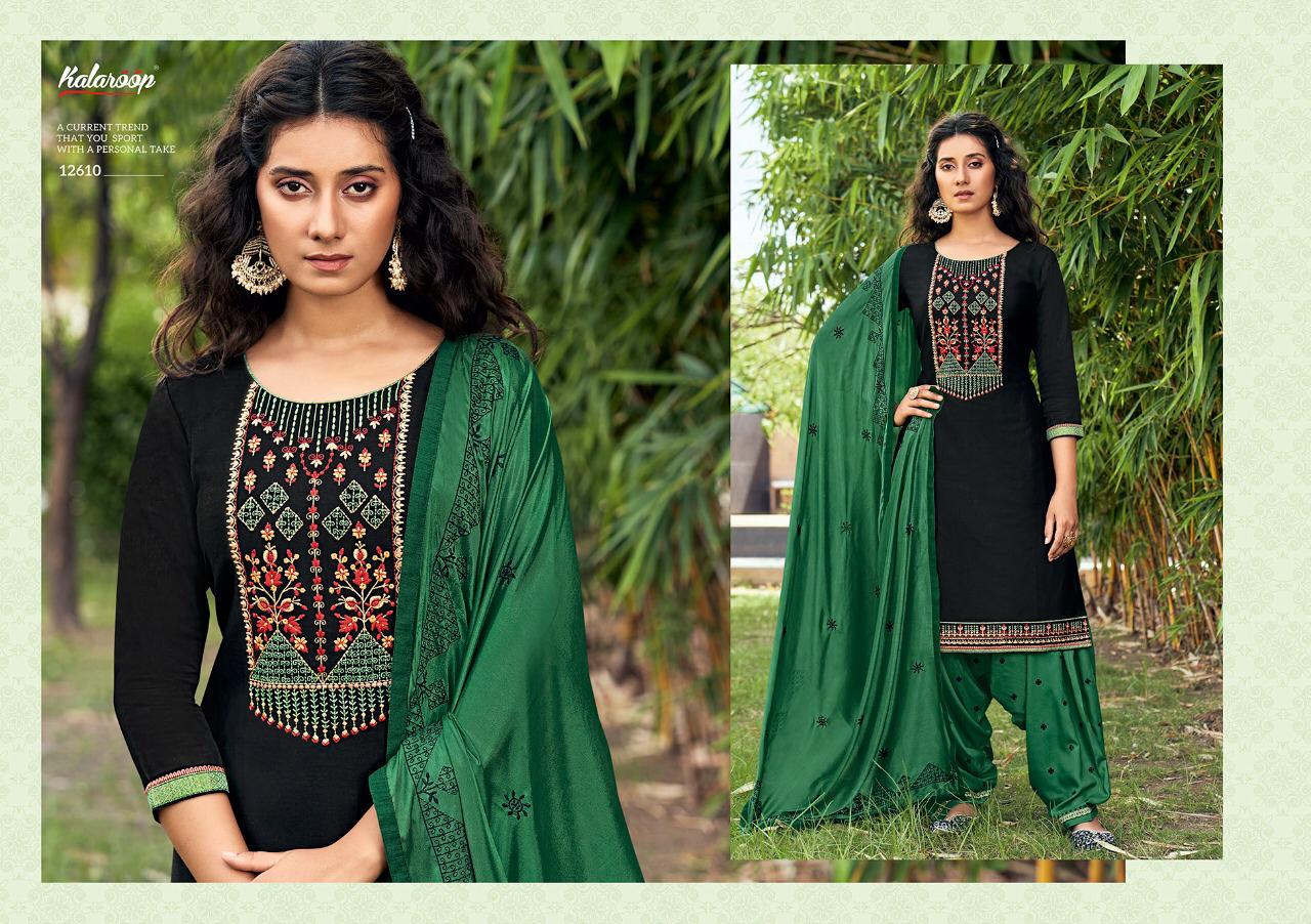 Kalaroop Fashion Patiyala Vol  31 Designer Silk Ethnic Wear Ready-made Salwar Suits Catalog