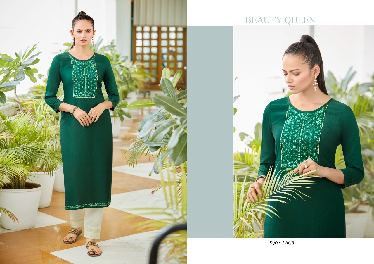 Kalaroop Kites  Vol 2 Ethnic Wear Embroidery Work Kurti  Catalog