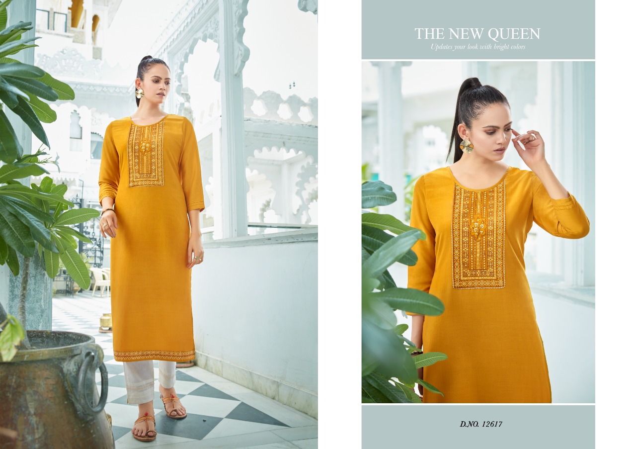 Kalaroop Kites  Vol 2 Ethnic Wear Embroidery Work Kurti  Catalog