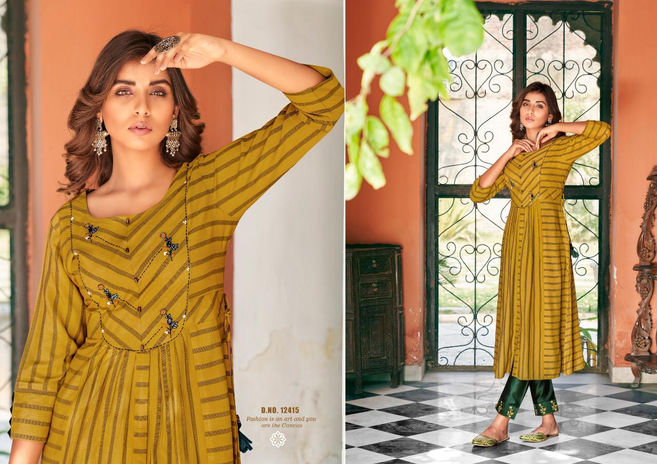 Kalaroop Tissot Designer Kurti With Bottom  Catalog