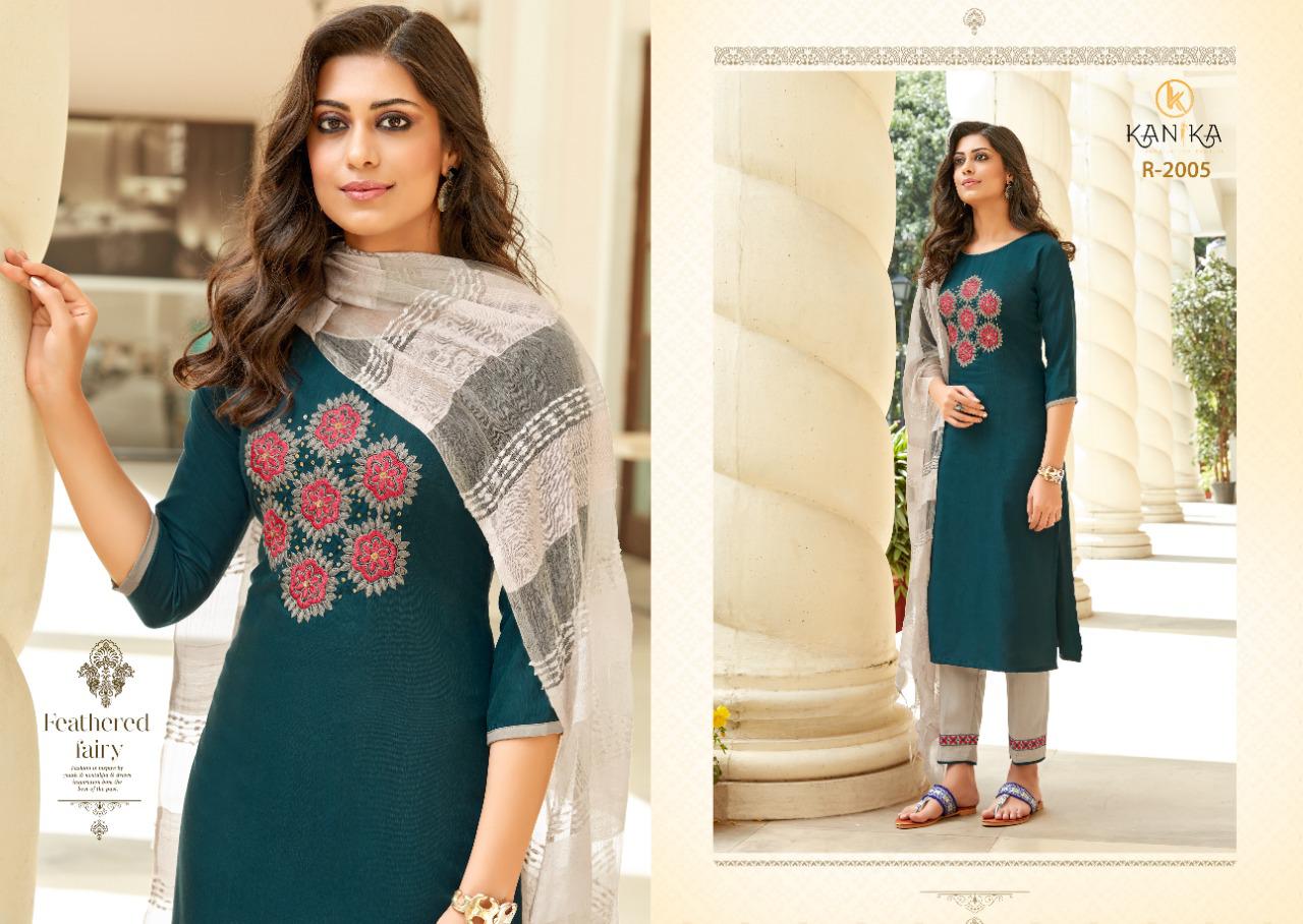 Kanika Roohi Designer Ethnic Wear Ready-made Kurti  Catalog