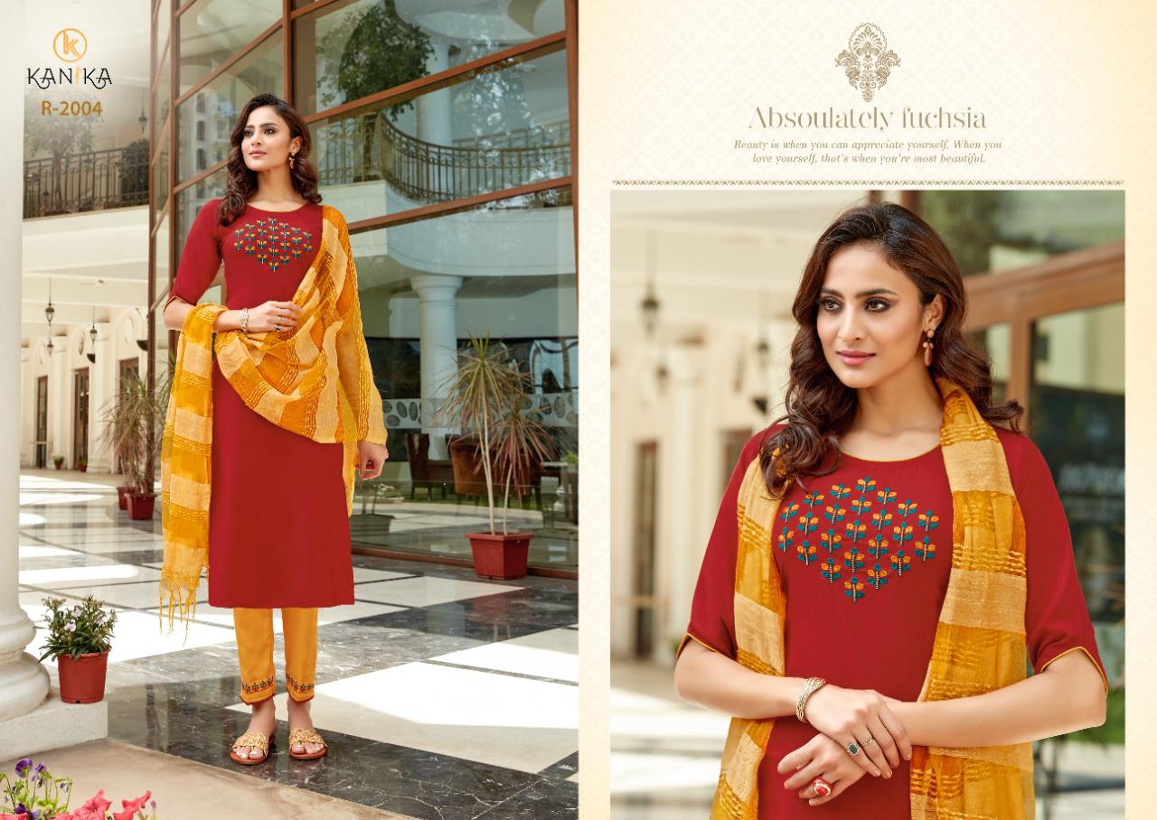 Kanika Roohi Designer Ethnic Wear Ready-made Kurti  Catalog