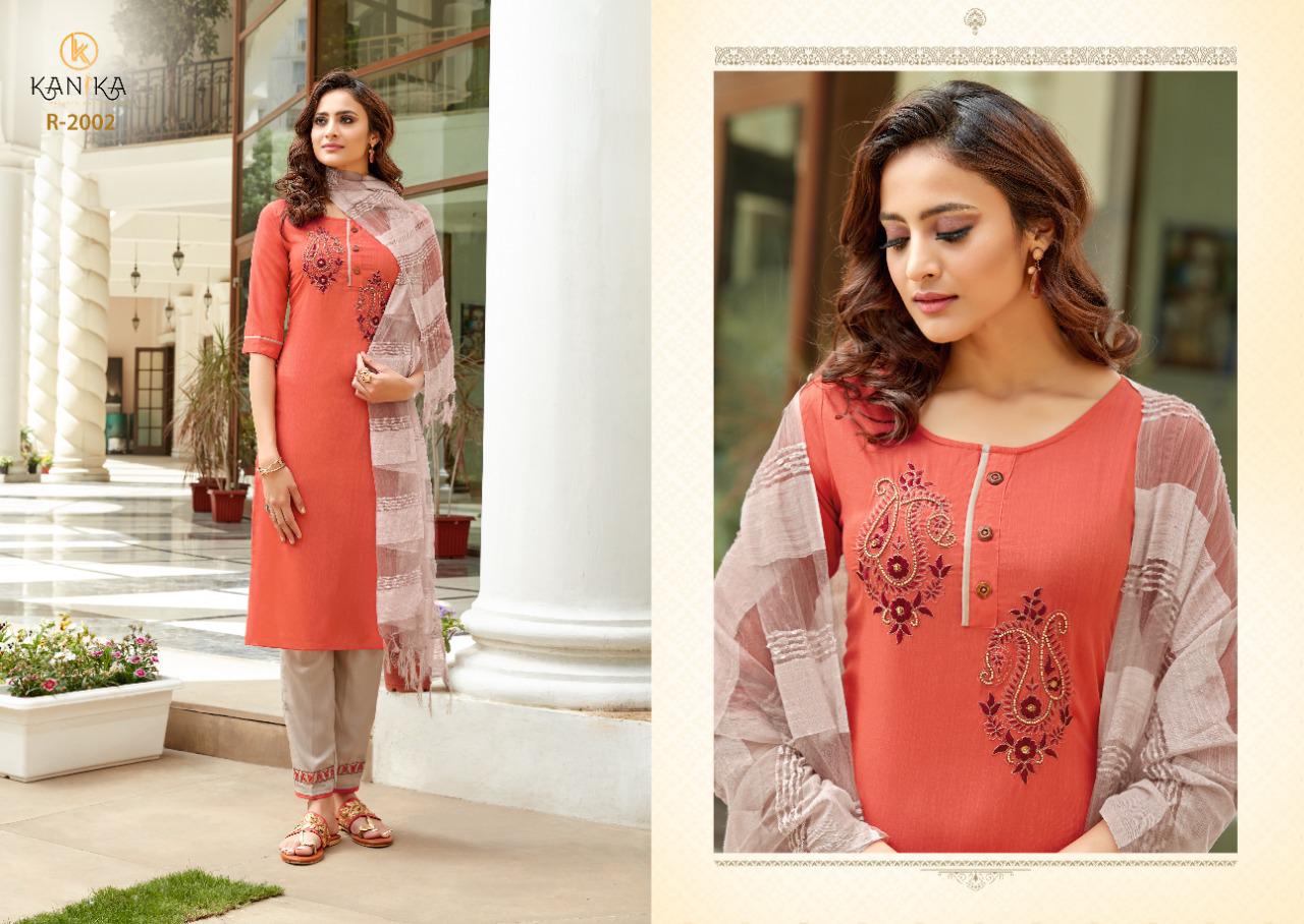 Kanika Roohi Designer Ethnic Wear Ready-made Kurti  Catalog