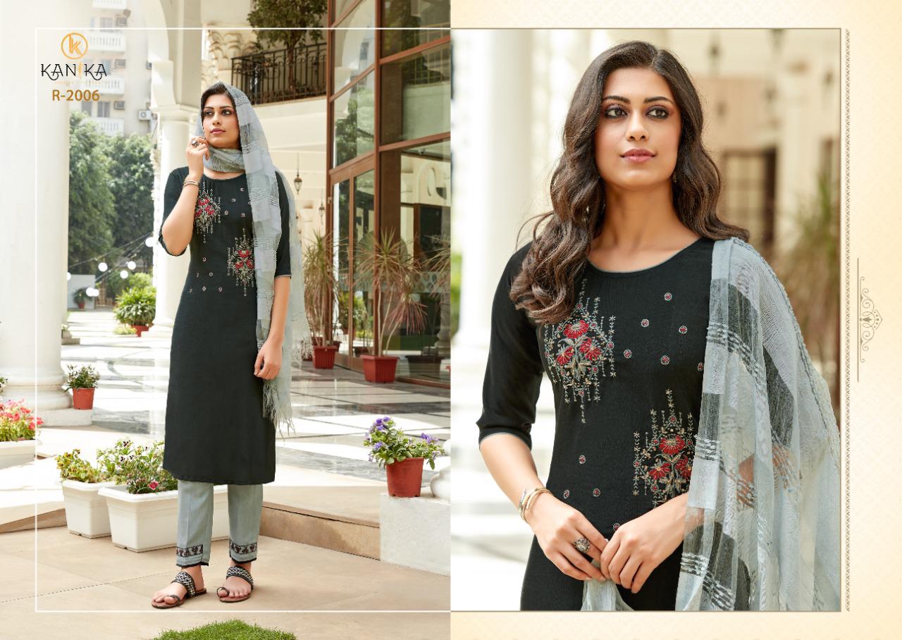 Kanika Roohi Designer Ethnic Wear Ready-made Kurti  Catalog