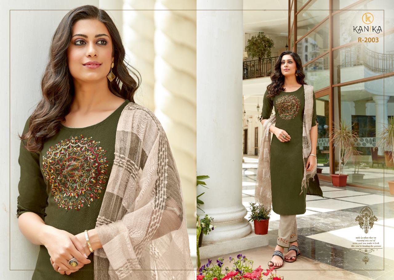 Kanika Roohi Designer Ethnic Wear Ready-made Kurti  Catalog