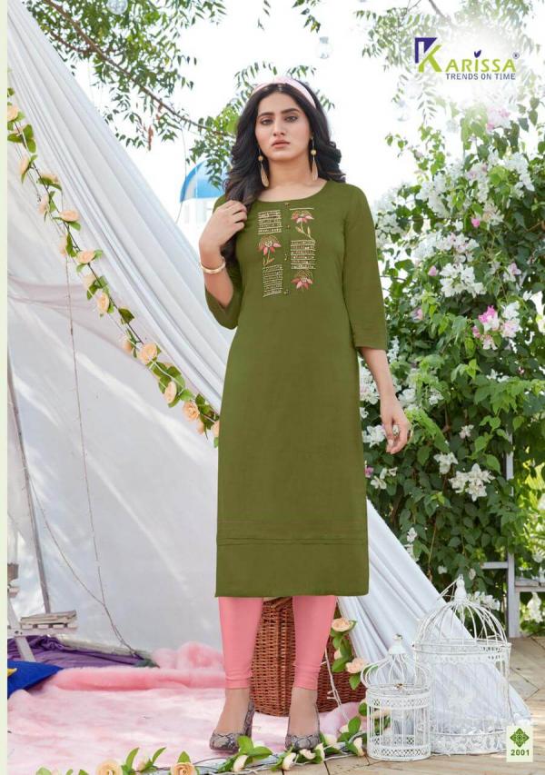 Karissa Kasturi Vol 2 Rayon Designer Hand Work Kurti Catalog