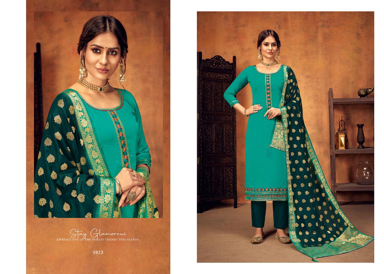 Kessi Ashopalav Vol 19 Jam Silk With Embroidery Work  Catalog