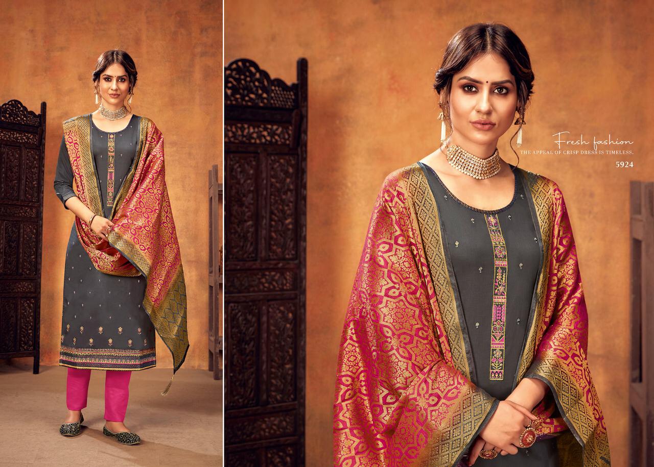 Kessi Ashopalav Vol 19 Jam Silk With Embroidery Work  Catalog