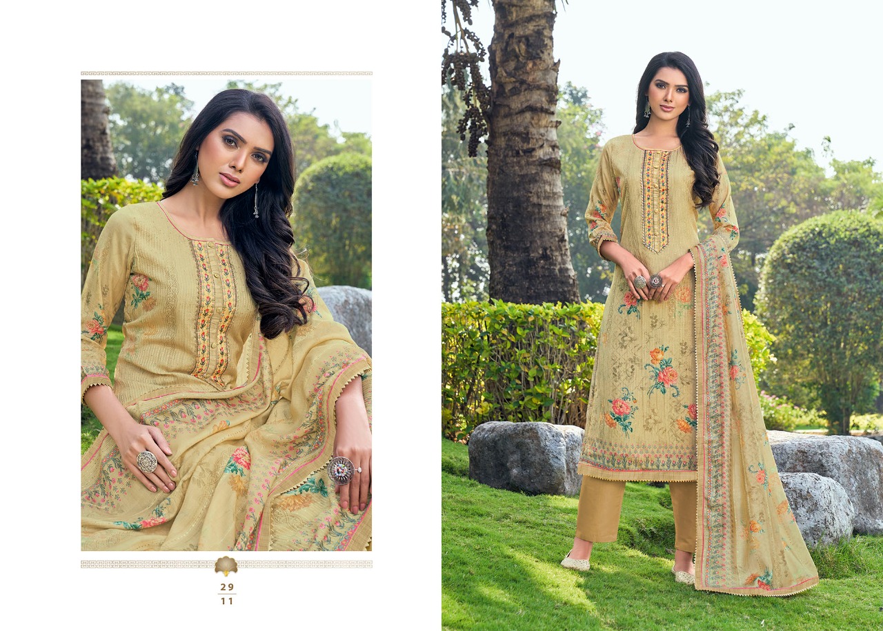 Kessi Flower Valley Designer Ethnic Wear Cotton Readymade Salwar Suits Catalog