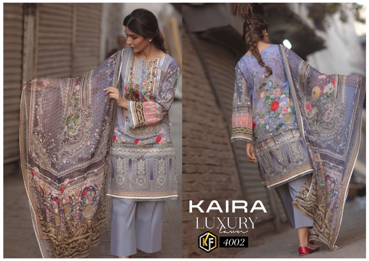 Keval Fab Kaira Luxury Vol 4 Exclusive Karachi Cotton Catalog