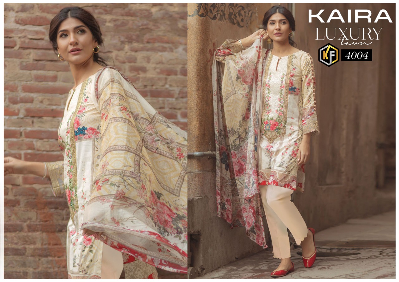 Keval Fab Kaira Luxury  Vol 4  Exclusive  Karachi Cotton Catalog