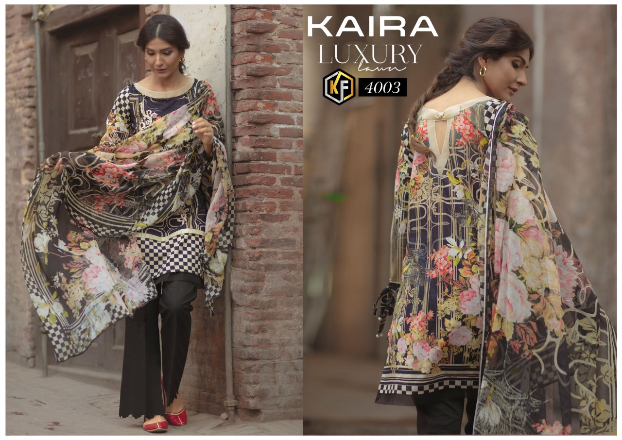Keval Fab Kaira Luxury  Vol 4  Exclusive  Karachi Cotton Catalog