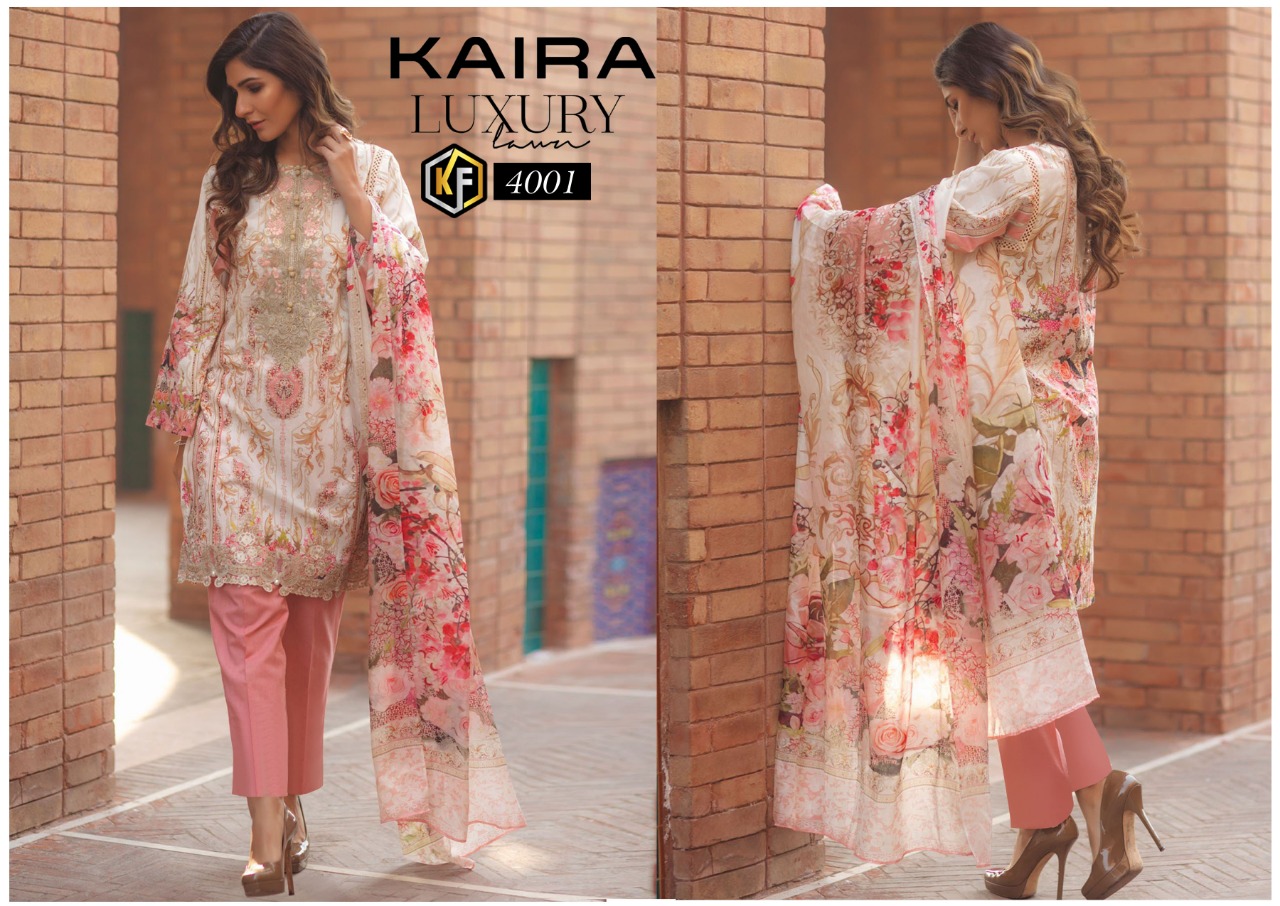 Keval Fab Kaira Luxury  Vol 4  Exclusive  Karachi Cotton Catalog