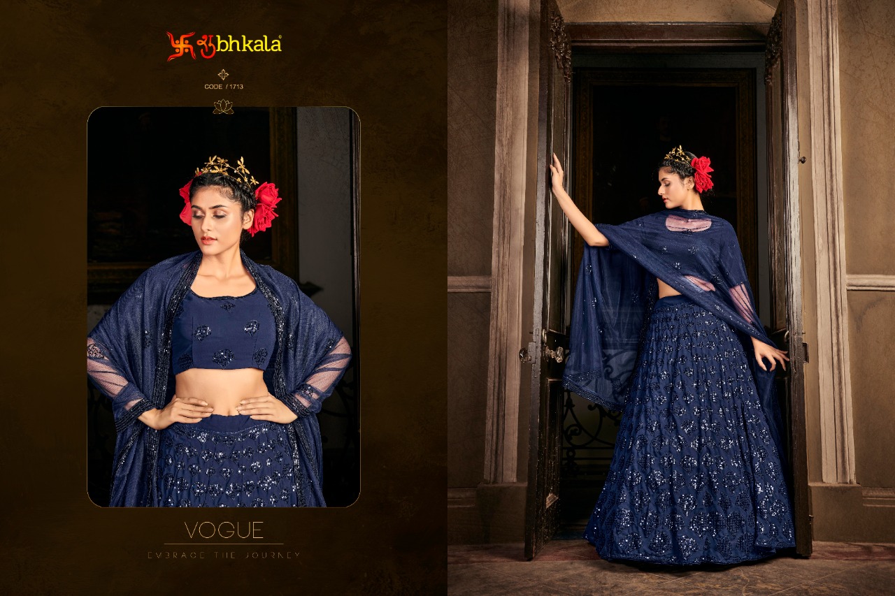 Kf Brides Vol  2 Embroidery Work Lehenga Choli With Dupatta Catalog