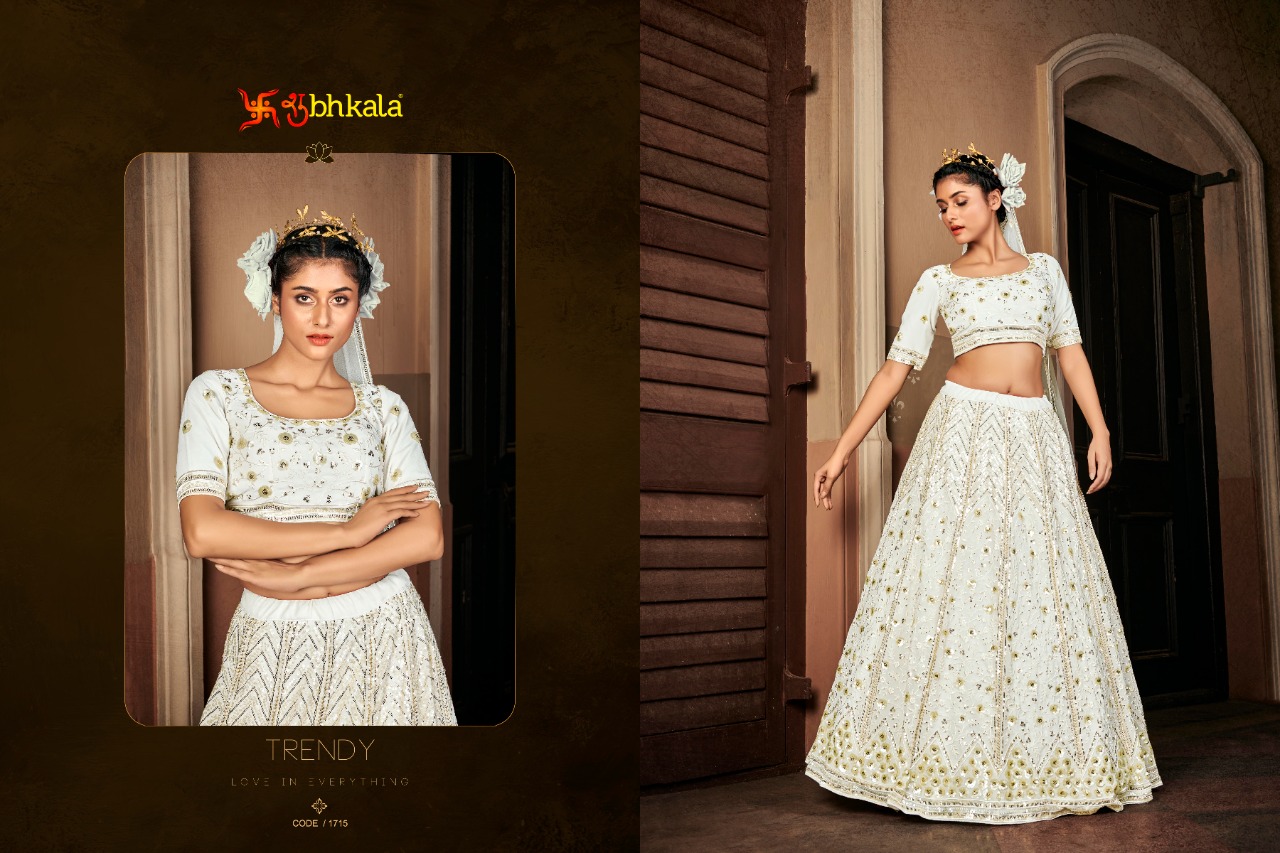 Kf Brides Vol  2 Embroidery Work Lehenga Choli With Dupatta Catalog