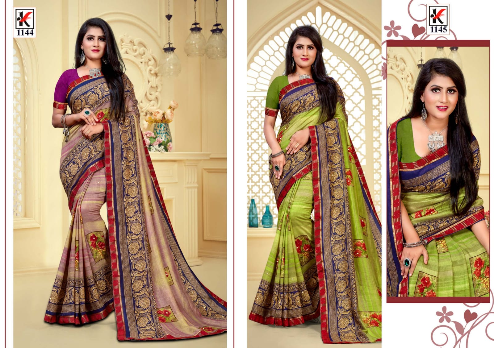 Kodas Anokhi  Vol 2 Designer Silk Printed Saree Catalog