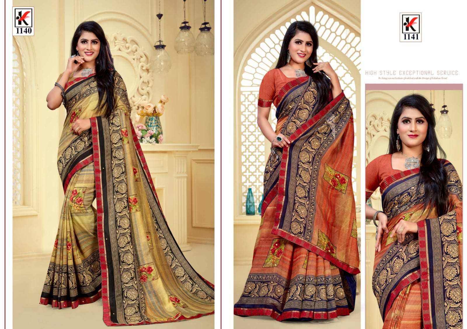 Kodas Anokhi  Vol 2 Designer Silk Printed Saree Catalog